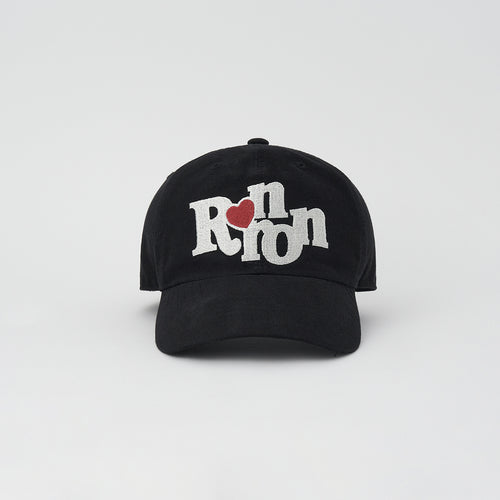 [RONRON] Heart Rr Symbol Stitch Ball Cap / 3Colors