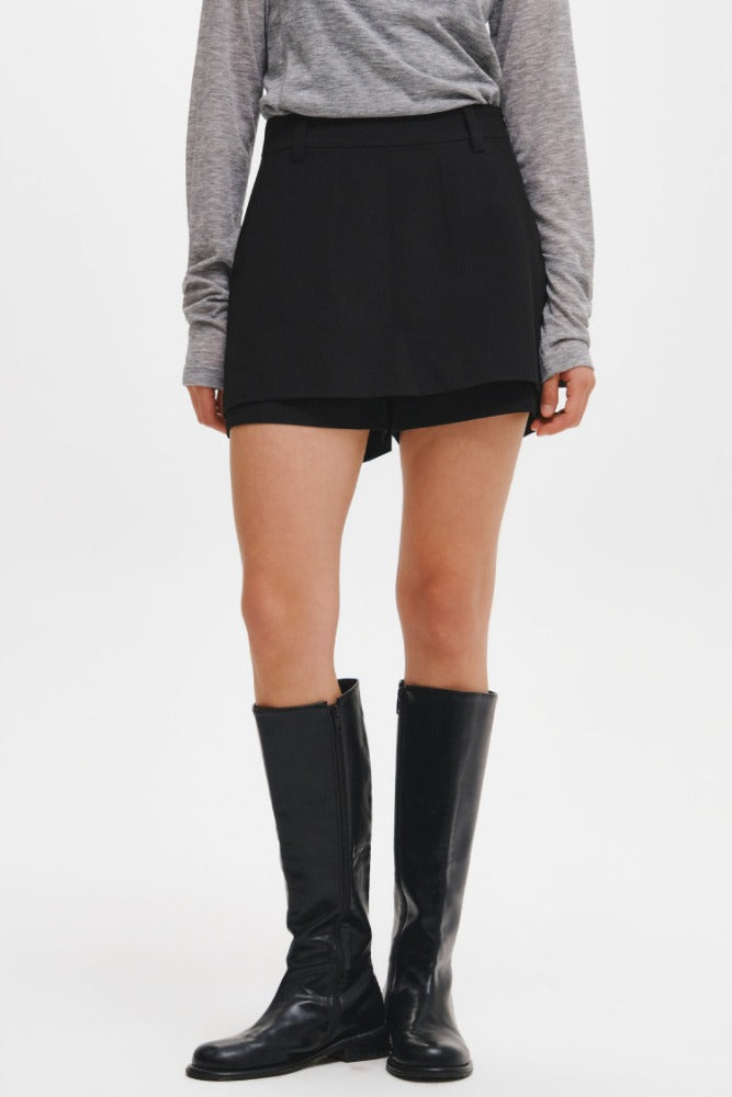 General Idea A-Line Skirt Pants Black