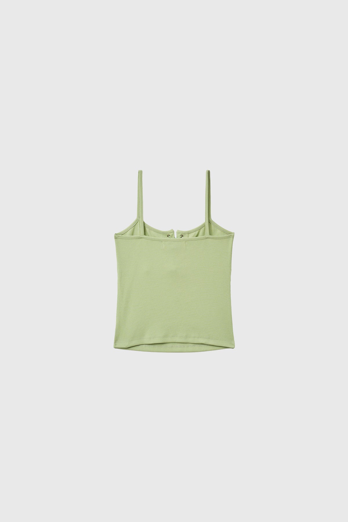 General Idea Eyelet Sleeveless Green detail 2