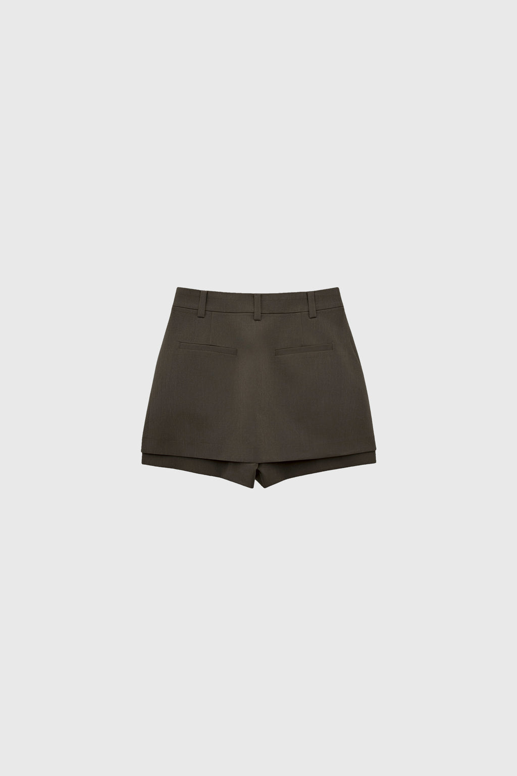 General Idea A-Line Skirt Pants Brown detail 2