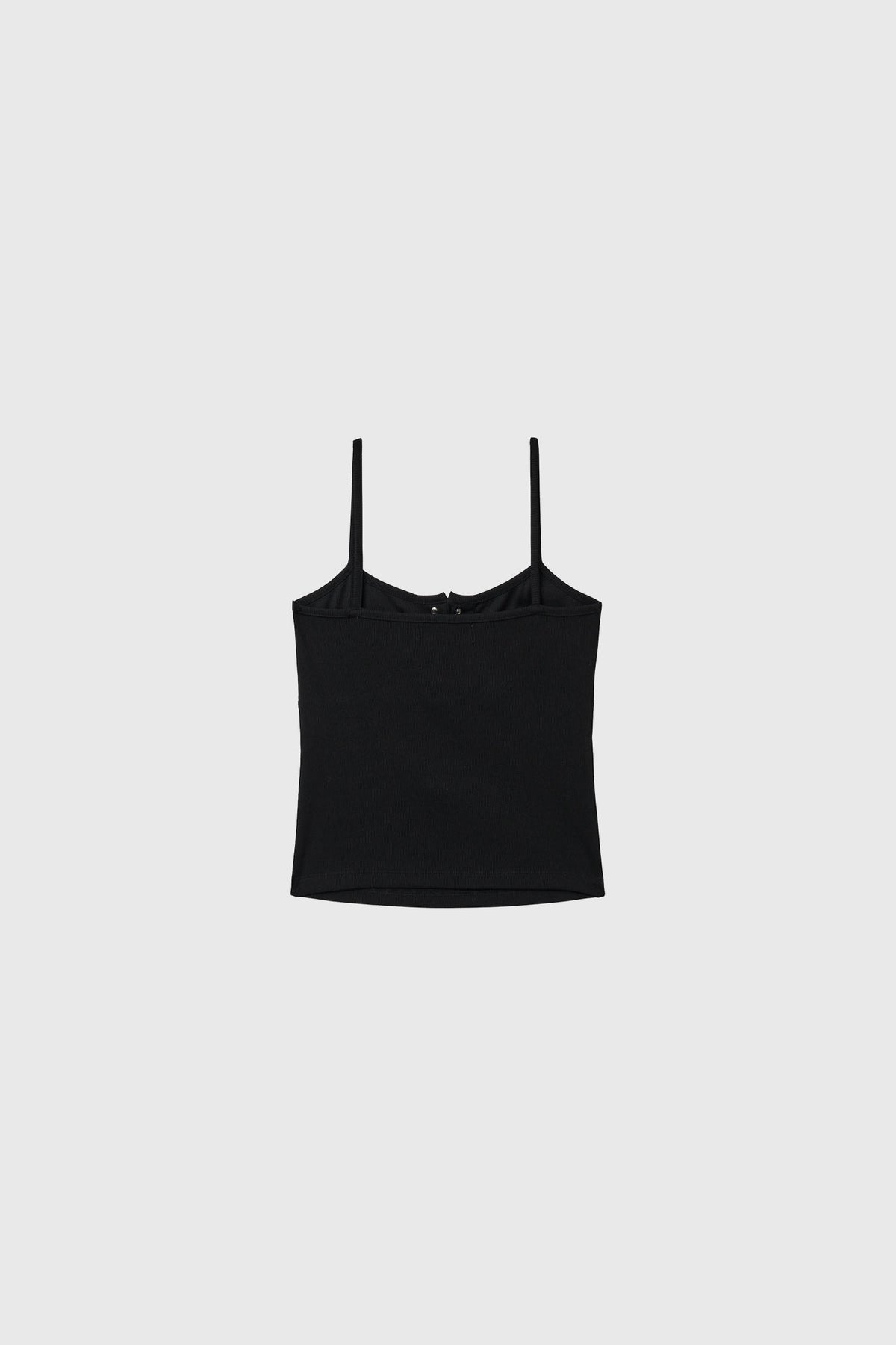 General Idea Eyelet Sleeveless Black detail 2