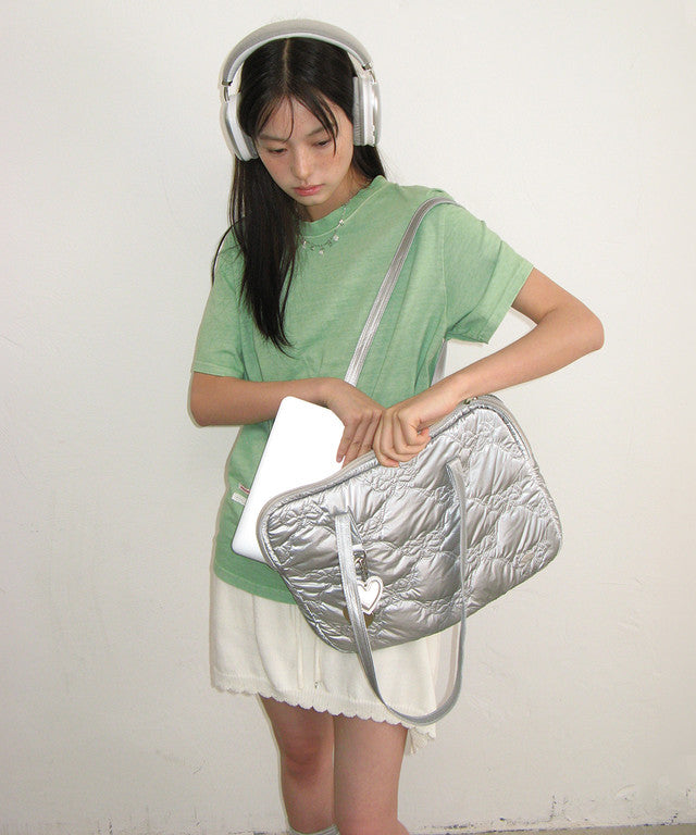 [RONRON] Scallop Trim Knit Mini Skirt / 2 Colors