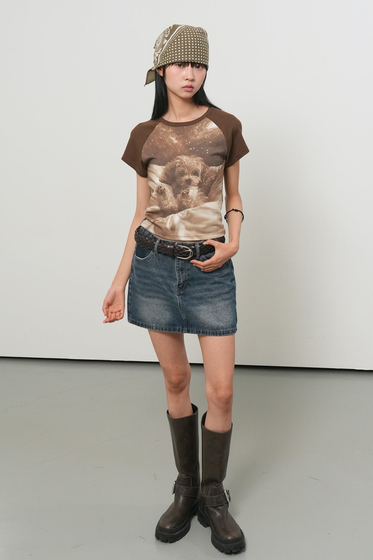 General Idea Sleeping Pet Ringer T-Shirt detail 4