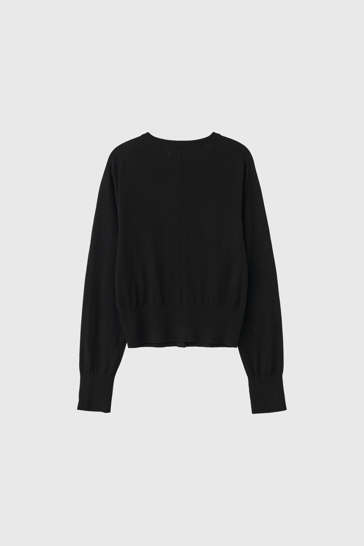 General Idea Signature Crew Neck Cardigan detail 2