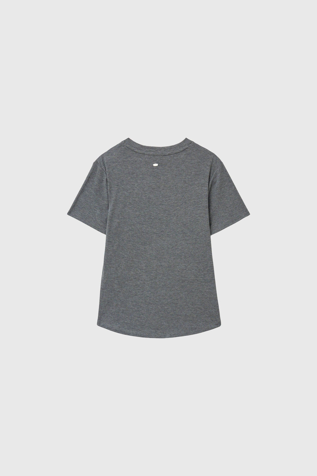 General Idea Acetate Twist Short-Sleeve T-Shirt Charcoal detail 1