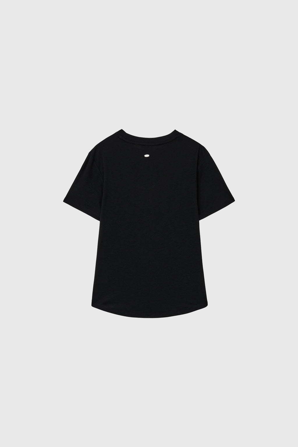 [General Idea] Acetate Twist Short-Sleeve T-Shirt / Black